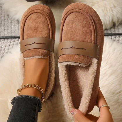 Aria Mysiga Fur Loafers