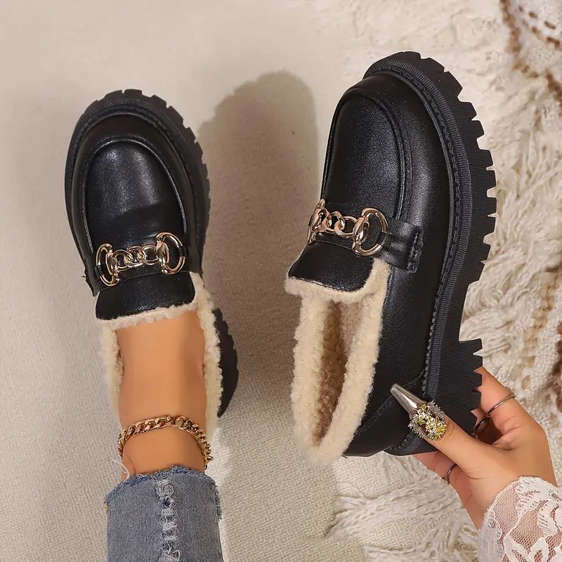 Adele Mysiga Chain Loafers