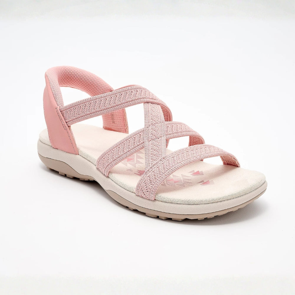 Reggae Knit Crossover Sandaler – Slip On, Stay All Day