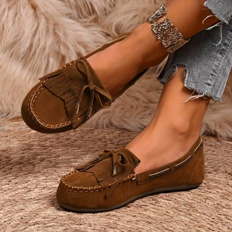 Sasha Fringe Loafers – Den platta skon du kommer dra på dig varje morgon