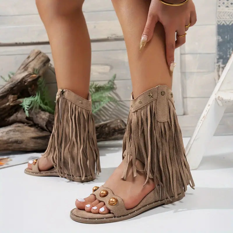 Sedona Fringe Sandaler