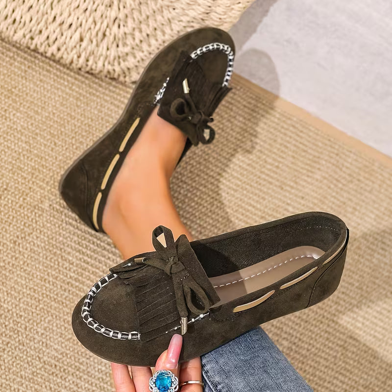Sasha Fringe Loafers – Den platta skon du kommer dra på dig varje morgon