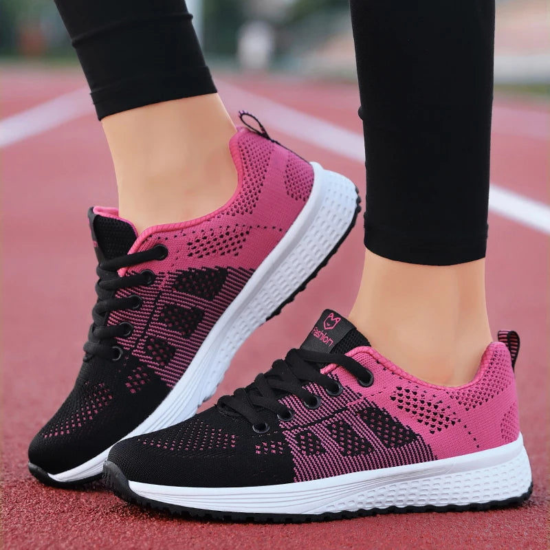 2025 Dam-sneakers med mjuk passform