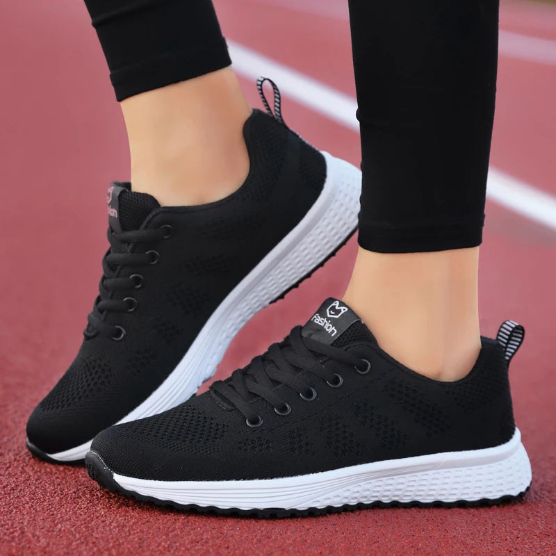2025 Dam-sneakers med mjuk passform