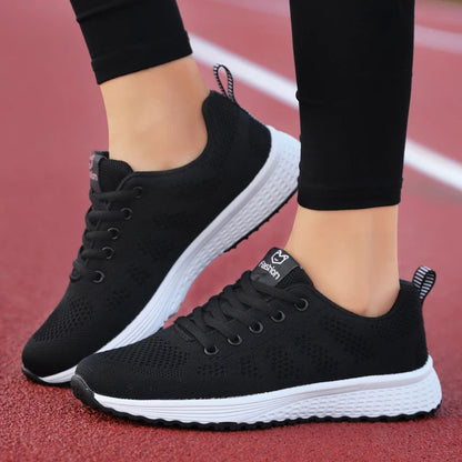 2025 Dam-sneakers med mjuk passform