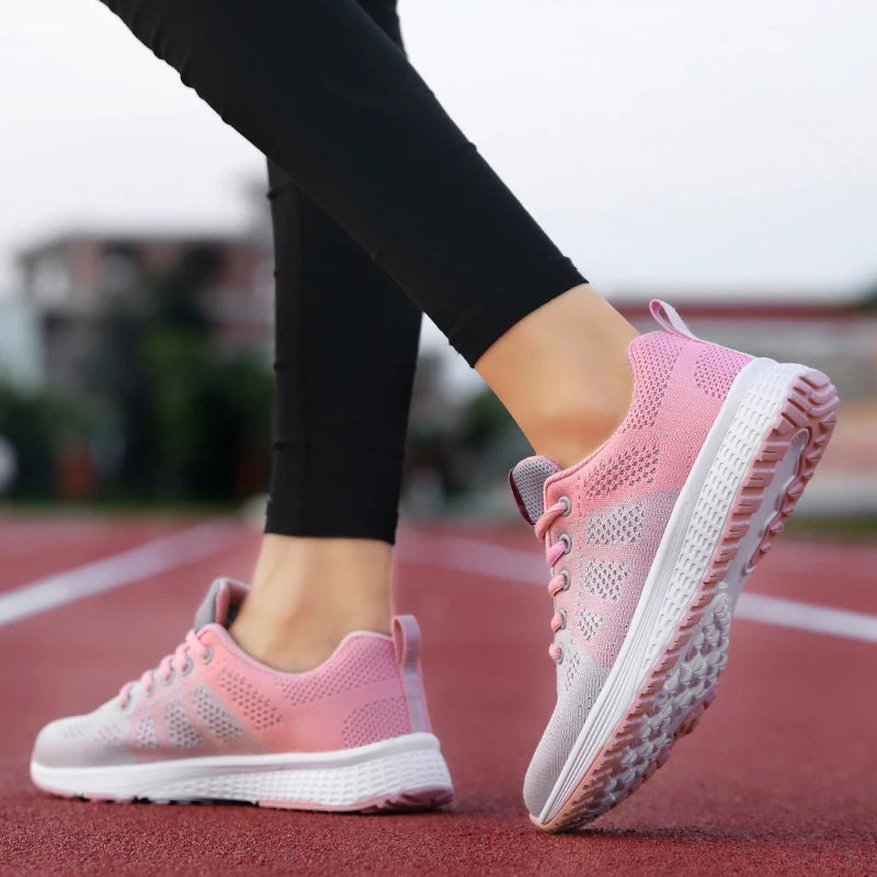 2025 Dam-sneakers med mjuk passform