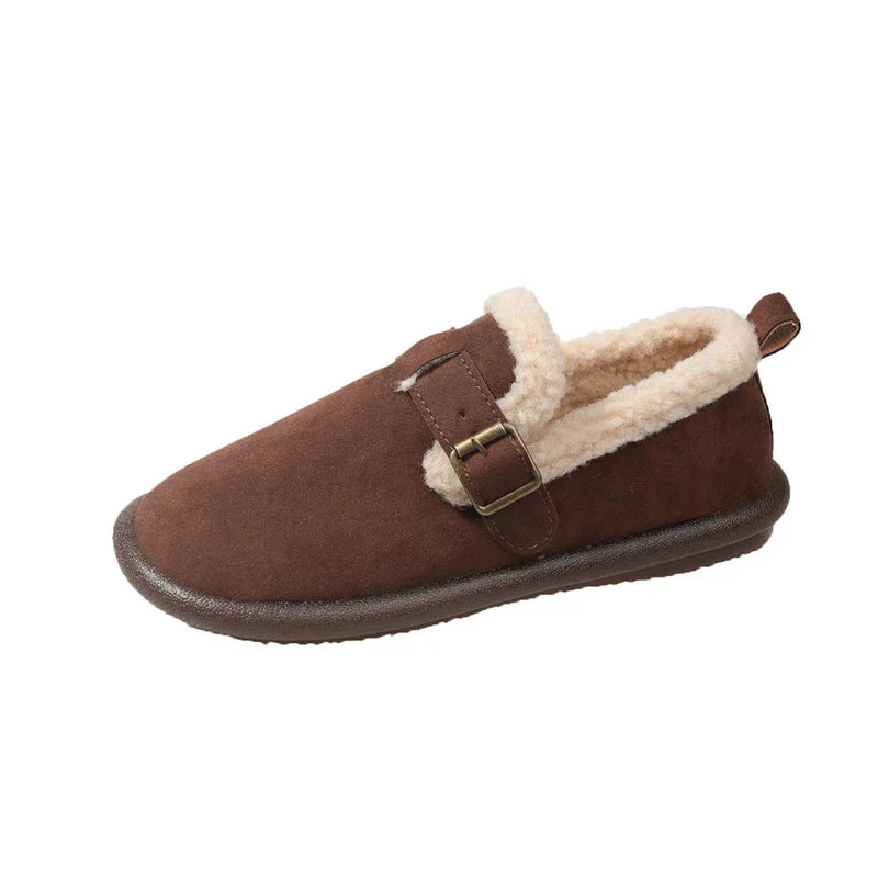 Comfy Suede Slip-on Ballerinor