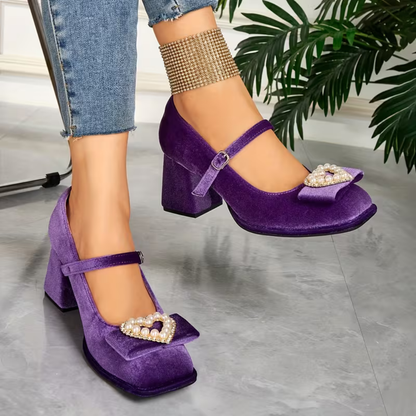 VelvetHeart Komfort-klackar - Eleganta stöd